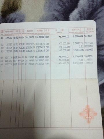 存折里面这都什么意思?求解释?求余额?