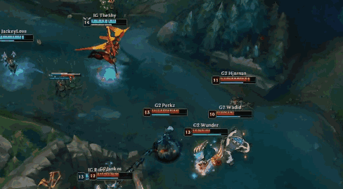 lol:theshy剑魔表情包出炉,你们五个已经被我包围了