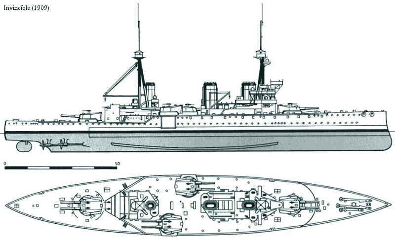 大国非常重要的一个舰种,自从英国海军的无敌级战列巡洋舰建成之后