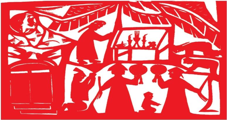 家族祭祀剪纸我国北方萨满文化造型艺术研究