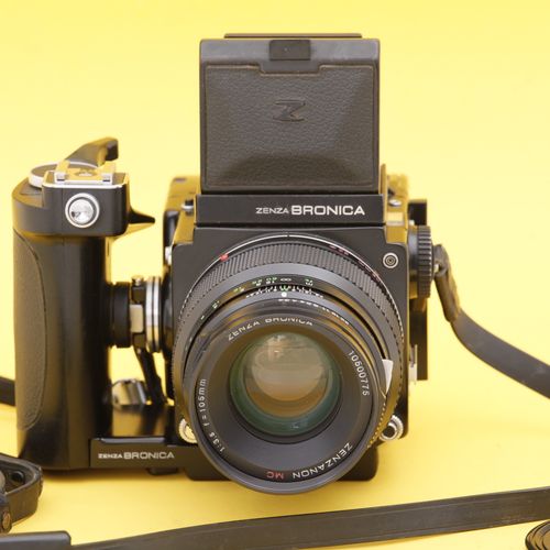 勃朗尼卡etr中幅单反相机腰平镜头头套机日本哈苏大中幅相机