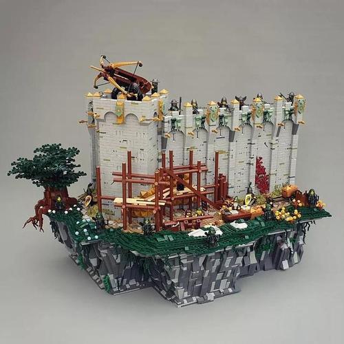 中古城堡 帅气机甲 套内改 摩托车 lego乐高moc作品欣赏