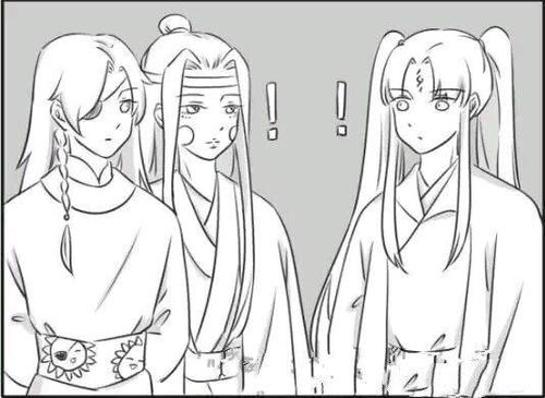 墨家三兄弟:双马尾加刺绣腰带加精致妆容,等于攻的自我修养?