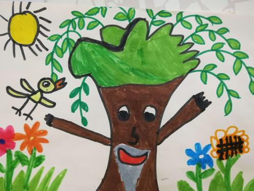 二年级(第一学期)美术课堂优秀作品展播(5)