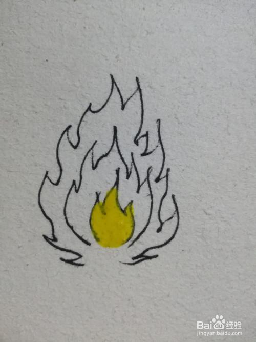 火怎么画好看又简单