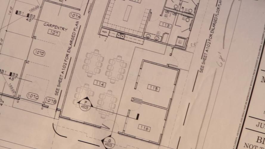 施工图纸cad图纸设计图动态实拍_1920x1080_高清视频