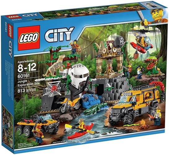 勘探丛林lego乐高60161城市系列积木玩具建构