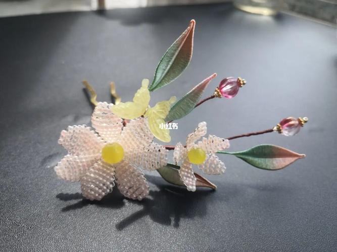 珠花发簪_发簪_时尚_配饰