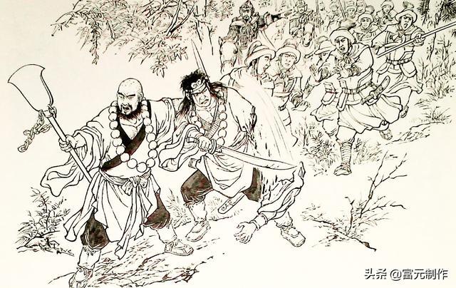 斩沈安破太阳阵斩耶律得重的武松,少林寺学艺拜师周侗的打虎武松