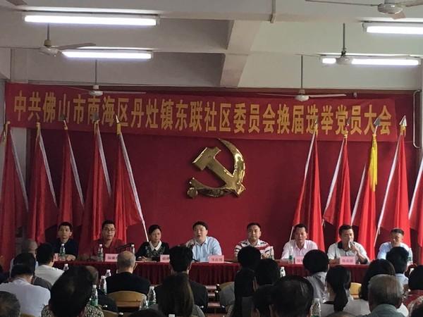 丹灶在全区率先完成村(社区)党组织换届选举工作