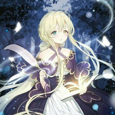 异瞳动漫人物女生头像