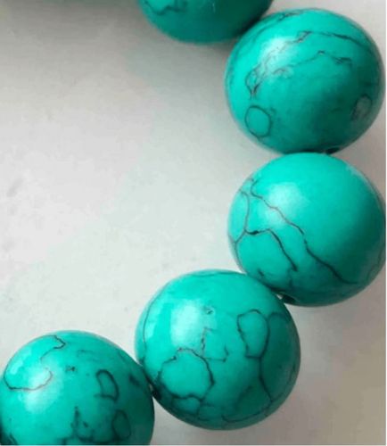 教你如何辨别,一眼假的绿松石|料子|原矿|铁线|粗细