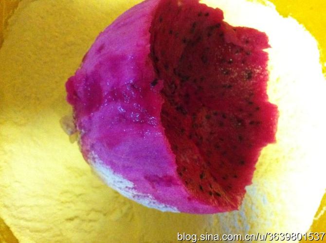 火龙果皮饺子图片