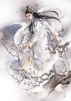 画陌上人如玉公子世无双