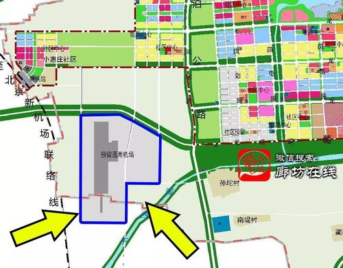 廊坊安次区将来要建飞机场位置在这里