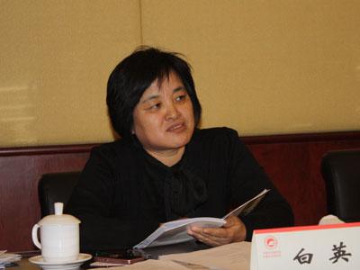 国资委规划发展局副局长白英