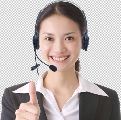 高清美女客服头像图片