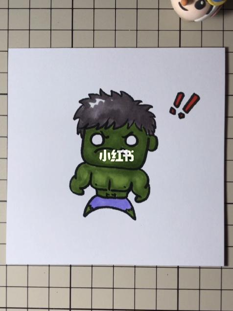 绿巨人简笔画_简笔画_杭州攻略_简笔画教程_知识_艺术