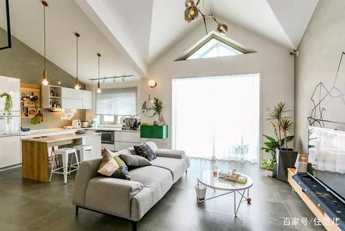 100平米三居室装修效果图欣赏