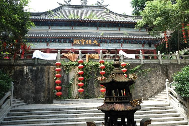广州白云山能仁寺乱拍