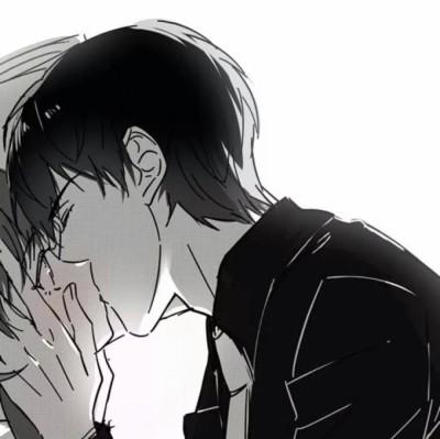 二次元情侣头像堆糖