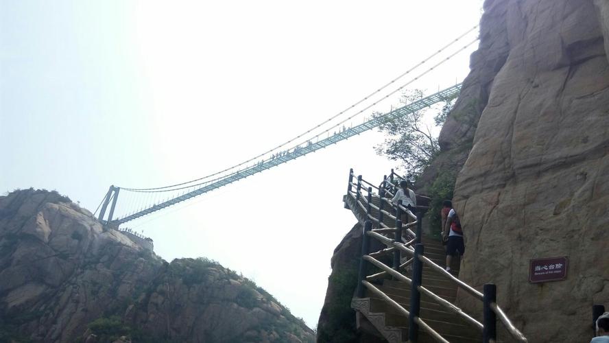 石家庄之美——平山有个黄金寨,玻璃吊桥"虎不敢"!