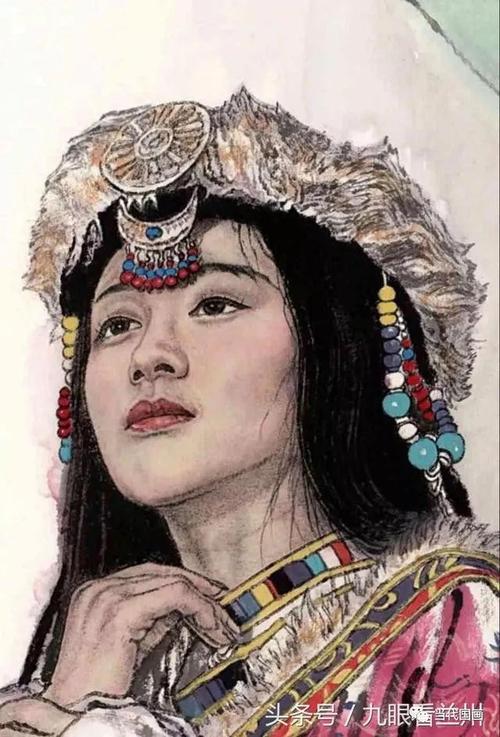 画家刘少宁人物画作品欣赏