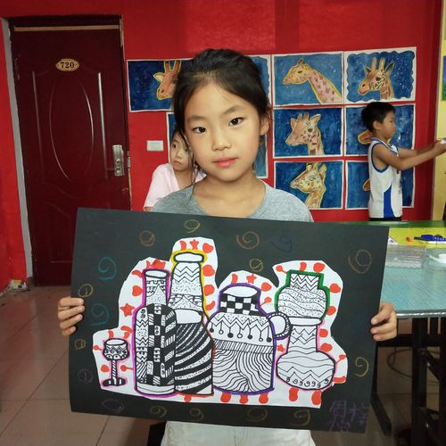 瓶瓶罐罐线描画