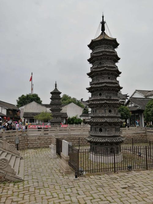 南翔老街双塔