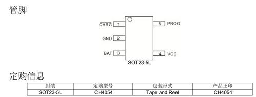 ltc4054es542lth7tp4054sot235ltc4054充电管理ictp4054b