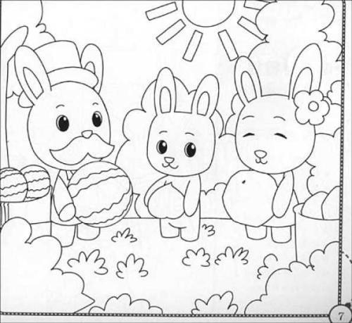 简笔画创编情景画简单