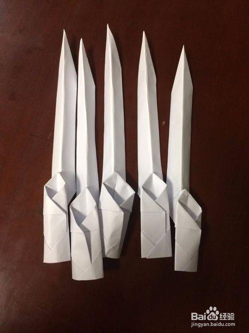 杰克的爪子怎么折 折纸人