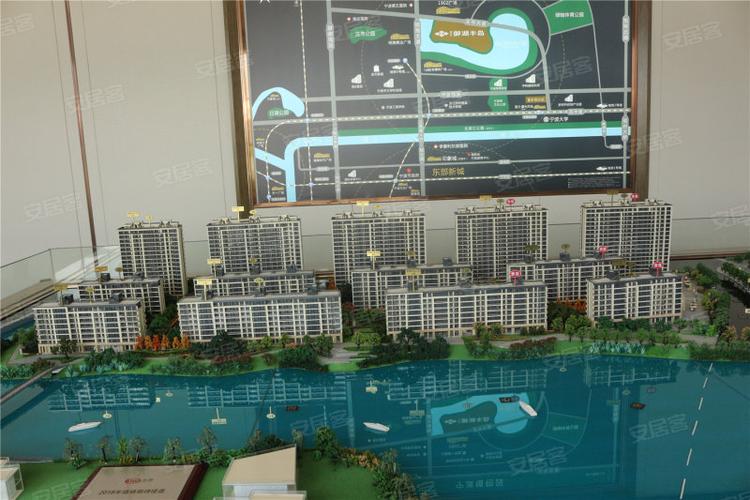 宁波富力御湖半岛-沙盘图(27) - 宁波安居客