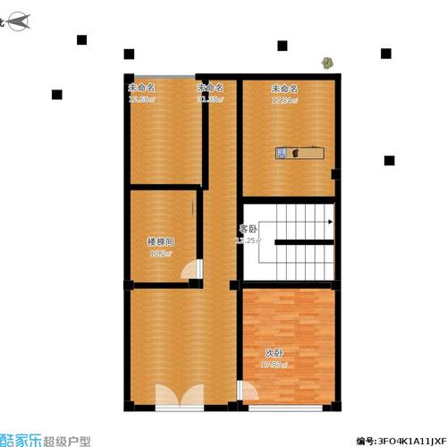 户型设计 自建房屋设计图  贵州 黔东南 未知小区 套内面积:102.