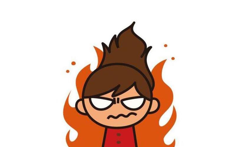 怒火中烧阶段三:火冒三丈生气火候:五颗星表现方式:直接给你来了一顿