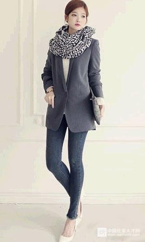 2014冬季女生面试服装搭配指南