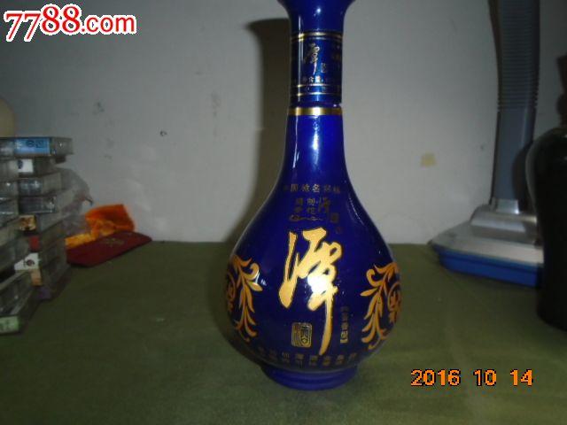 四川仙潭酒业集团精致青花【潭】酒瓶-价格:1元-au