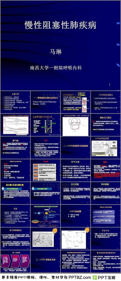 慢性阻塞性肺病幻灯片ppt下载