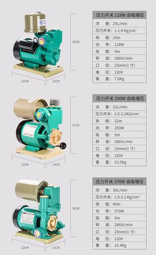 全自动冷热水自吸泵-nl-1100单铜(大压力罐)