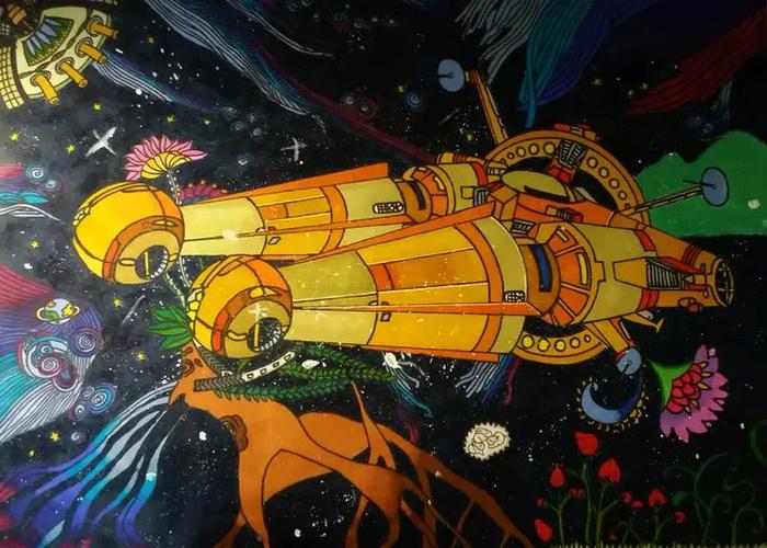 其它 【喜报】 奇思妙想 科幻引领 写美篇         学生利用各类绘画