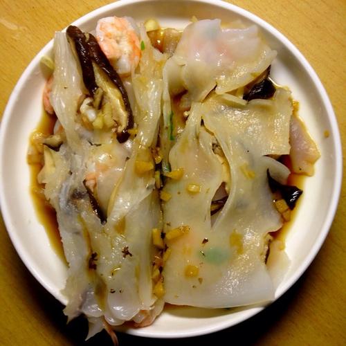 鲜虾香菇肠粉