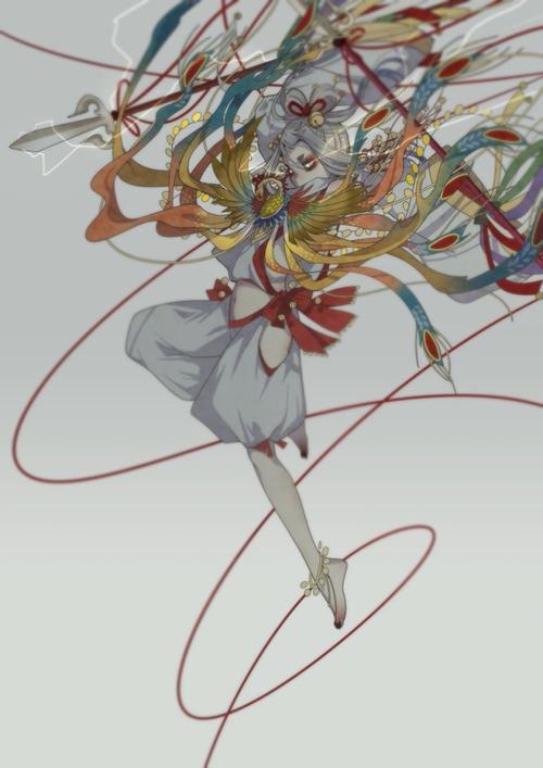 【日本插画师 七原しえ一组飘逸的人物插画艺术设计】(作者推id