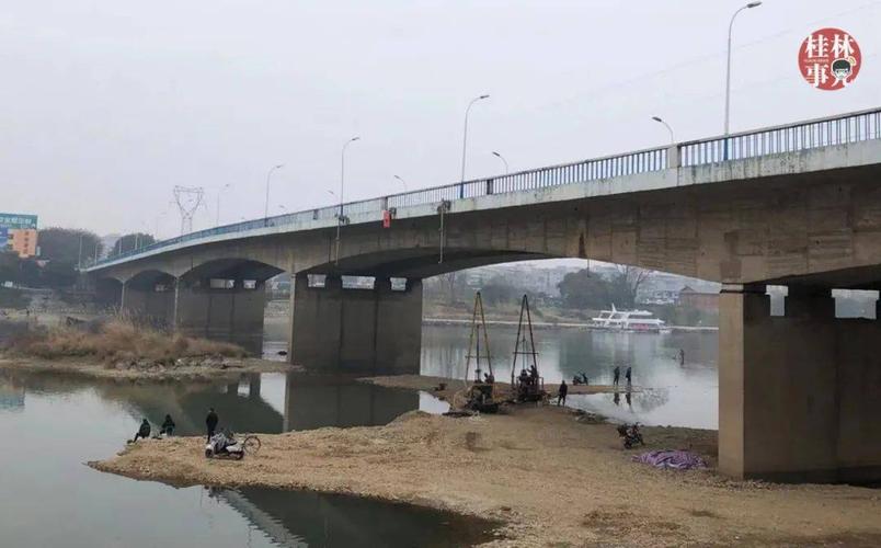 拦腰截断事发桂林净瓶山大桥现场多图实拍