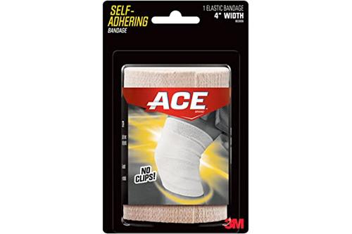 ace self-adhering elastic bandage, 4 inch