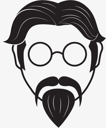 手绘长胡子的男人头像男人头像男人手绘人物卡通人物男人人物男孩
