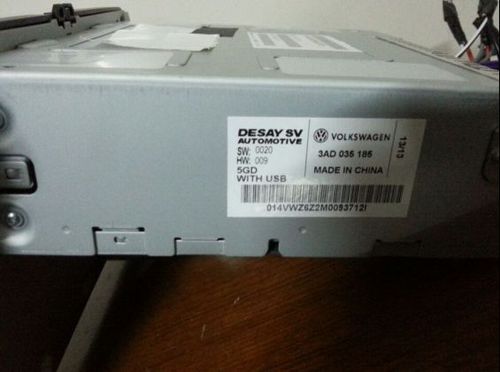 rcd510rns315210大众解码器cd机can网关线mib65寸德赛速腾包邮