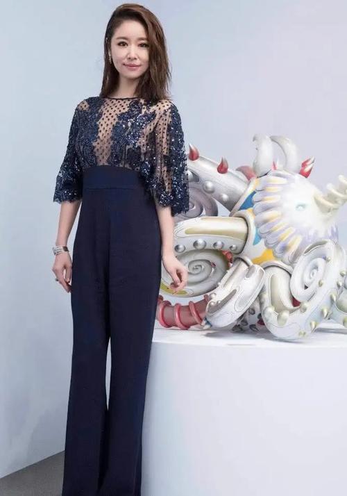 林心如亮相好漂亮,穿薄纱遮盖不出风韵身材