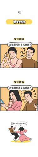 为什么女生颜值忽高忽低,胸忽大忽小?(漫画)