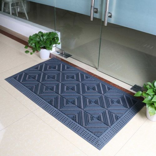 三合一地垫大门口脚垫酒店门垫塑料室外防滑垫商场进门门厅定制垫