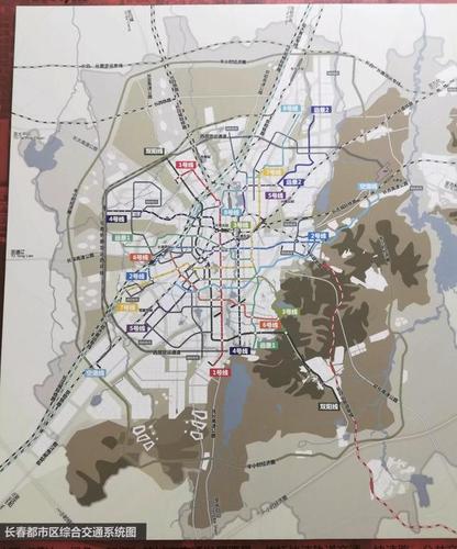 国家收紧地铁审批,今年长春地铁将有11条线路同时建设